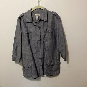 Magellan Sportswear Women’s Large Shirt 3/4 Sleeves